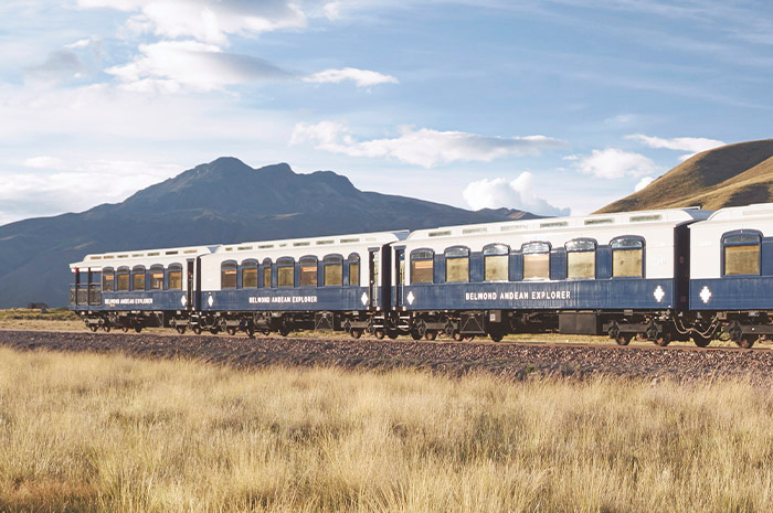 Trem Belmond Andean Explorer </b><br> (Rota Spirit of the Water - Cusco-Puno) 